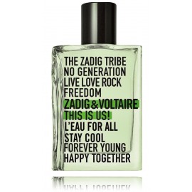 Zadig & Voltaire This is Us! L'Eau for All EDT smaržas vīriešiem un sievietēm