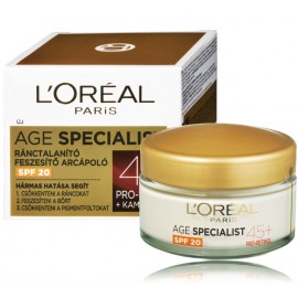 L'oreal Age Specialist 45+ SPF20 nostiprinošs sejas krēms nobriedušai ādai