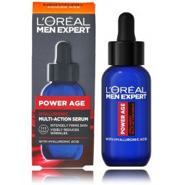 L'oreal Men Expert Power Age Multi-Action Serum daudzfunkcionāls sejas serums vīriešiem