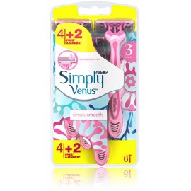 Gillette Venus Simply skuveklis un 6 maināmie uzgaļi