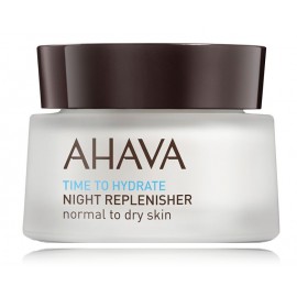 Ahava Time To Hydrate Night Replenisher nakts mitrinātājs normālai un sausai sejas ādai