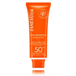 Lancaster Sun Sensitive Oil-Free Milky Fluid SPF50 sejas saules aizsargājošs šķidrums