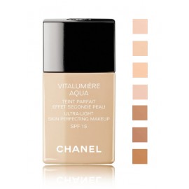 Chanel Vitalumiere Aqua Ultra-Light Makeup SPF15 grima pamats