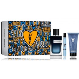 Yves Saint Laurent Y komplekts vīriešiem (100 ml. EDP + 10 ml. EDP + 50 ml. dušas želeja)