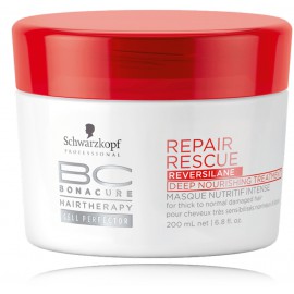 Schwarzkopf Professional BC Bonacure Peptide Repair Rescue Deep Nourishing atjaunojoša maska matiem 200 ml.