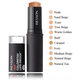 Revlon Colorstay Life-Proof Foundation SPF27 grima pamats kociņā