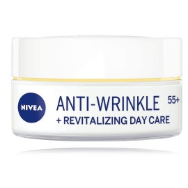 Nivea Anti-Wrinkle + Revitalising Day Cream 55+ восстанавливающий крем для лица для зрелой кожи