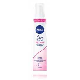 Nivea Care & Hold Soft Touch Caring Mousse мусс для укладки волос