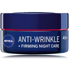 NIVEA Anti-wrinkle + Firming Night Cream 45+ nakts pretgrumbu sejas krēms