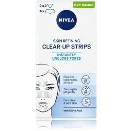 Nivea Skin Refining Clear-Up Strips sloksnes melno punktu tīrīšanai