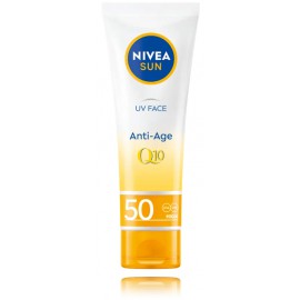 Nivea Q10 Anti-Age & Anti-Pigments SPF 50 aizsargājošs pretgrumbu sejas krēms