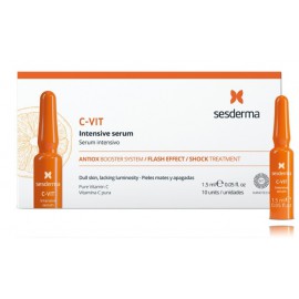 Sesderma C-Vit Intensive Serum ampulas ar intensīvu serumu sejai