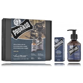 Proraso Special Beard Care Set bārdas kopšanas komplekts vīriešiem (30 ml. eļļa + 200 ml. šampūns)