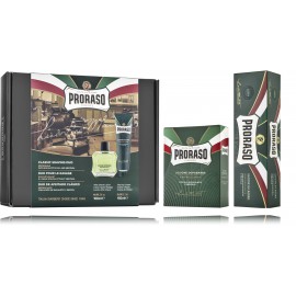 Proraso Classic Shaving komplekts vīriešiem (100 ml losjons pēc skūšanās + 150 ml skūšanās krēms)