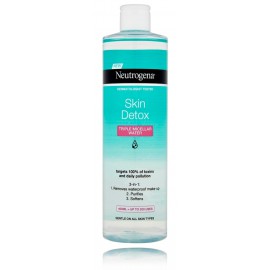 Neutrogena Skin Detox Triple Micellar Water мицеллярная вода для лица