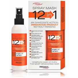 Prosalon Keratin & Argan Oil Spray Mask 12 in 1 спрей для восстановления волос