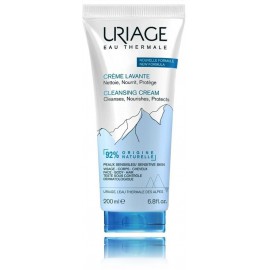 Uriage Cleansing Cream attīrošs krēmveida tīrīšanas līdzeklis jutīgai ādai