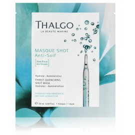 Thalgo Thirst Quenching Shot Mask mitrinoša lokšņu sejas maska