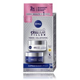 Nivea Hyaluron CELLular Filler sejas komplekts (50 ml. dienas krēms + 50 ml. nakts krēms)