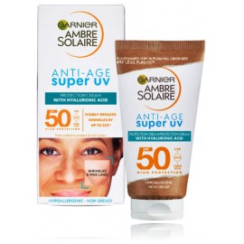 Garnier Ambre Solaire Anti-age Super UV SPF50 pretnovecošanās saules aizsargkrēms sejai