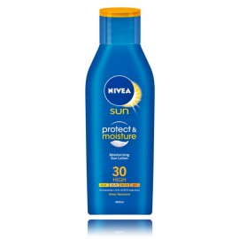 Nivea Sun Protect & Moisture mitrinošs losjons pret sauli ar SPF30 200 ml.