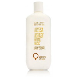 Alyssa Ashley White Musk Hand & Body Moisturiser mitrinošs roku un ķermeņa losjons sievietēm