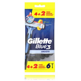 Gillette Blue 3 Smooth vienreizlietojamie skuvekļi