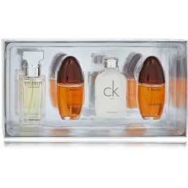 Calvin Klein Woman miniatūru komplekts sievietēm (Eternity EDP 15 ml. + 2 x Obsession EDP 15 ml. + CK ONE EDT 15 ml.)