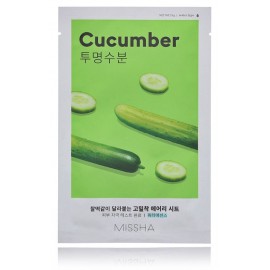 Missha Airy Fit Sheet Mask Cucumber тканевая маска для лица с экстрактом огурца