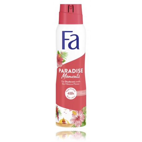 FA Paradise Moments 48H спрей-дезодорант для женщин