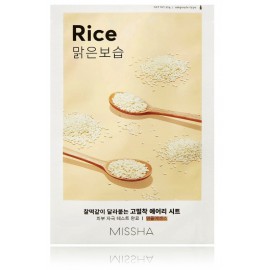 Missha Airy Fit Sheet Mask Rice тканевая маска для лица с экстрактом риса