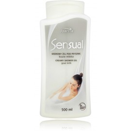 Joanna Sensual Creamy Shower Gel krēmīga dušas želeja ar kazas pienu