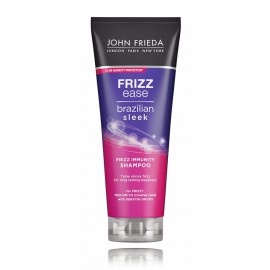 John Frieda Frizz Ease Brazilian Sleek Frizz Immunity Shampoo glotninantis šampūnas plaukams