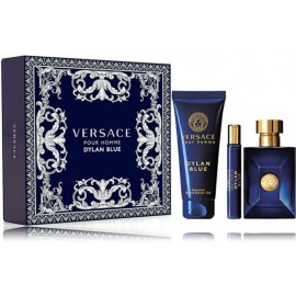 Versace Pour Homme Dylan Blue набор для мужчин (100 мл. EDT + 10 мл. EDT + 150 мл. гель для душа)