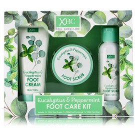 Xpel Eucalyptus & Peppermint Foot Care набор для ухода за ногами (крем 100 мл + скраб 100 мл + средство для ванночки ног 100 мл)