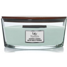 WoodWick Sagewood & Seagrass ароматическая свеча