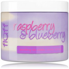 Fluff Raspberry & Blueberry ķermeņa skrubis ar cukuru