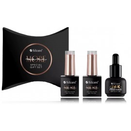 Silcare Mani More Special Gift Set набор для ногтей (2 лака по 10 г + 15 мл сухое масло)