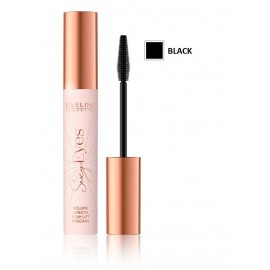 Eveline Sexy Eyes Thickening Lengthening and Lifting Mascara apjomu piešķiroša skropstu tuša