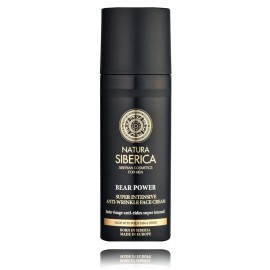 Natura Siberica Men Bear Power Super Intensive Anti-Wrinkle Face Cream pretgrumbu sejas krēms vīriešiem