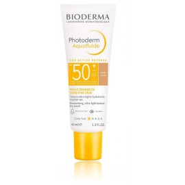 Bioderma Photoderm Aquafluid SPF50+ Light sejas saules aizsargkrēms ar nokrāsu