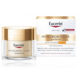 Eucerin Hyaluron-Filler + Elasticity SPF30 dienas sejas krēms pret grumbām