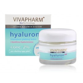 Vivaco Vivapharm Intensive Hyaluronic Acid Cream mitrinošs sejas krēms