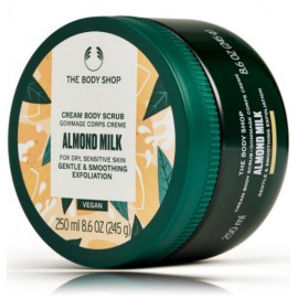 The Body Shop Almond Milk Cream Body Scrub krēmveida ķermeņa skrubis sausai un jutīgai ādai