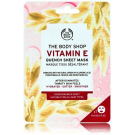 The Body Shop  Vitamin E Quench Sheet Mask увлажняющая тканевая маска для лица для всех типов кожи