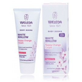 Weleda Baby Derma White Mallow Nappy Change Cream aizsargkrēms pret kairinājumu mazuļiem