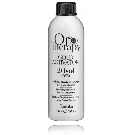 Fanola Oro Therapy Gold Activator oksidācijas emulsija