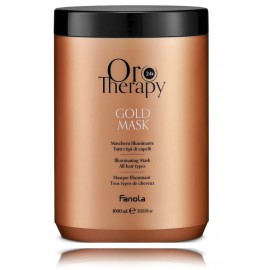 Fanola Oro Therapy Gold Iluminating Mask маска для блеска для всех типов волос