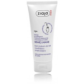 Ziaja Linseed Hand Cream-Balm aizsargājošs roku krēms-balzams ar linsēklām