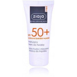 Ziaja Moisturizing Sunscreen SPF 50+ mitrinošs saules aizsargkrēms ar SPF 50+